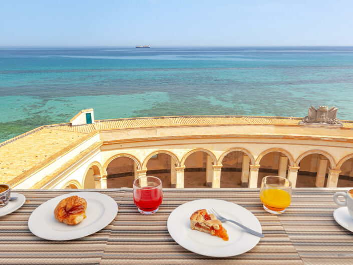 Trapani miglior fotografo per alberghi foto perfette Colazione La Gancia residance in Sicilia di Nino Lombardo