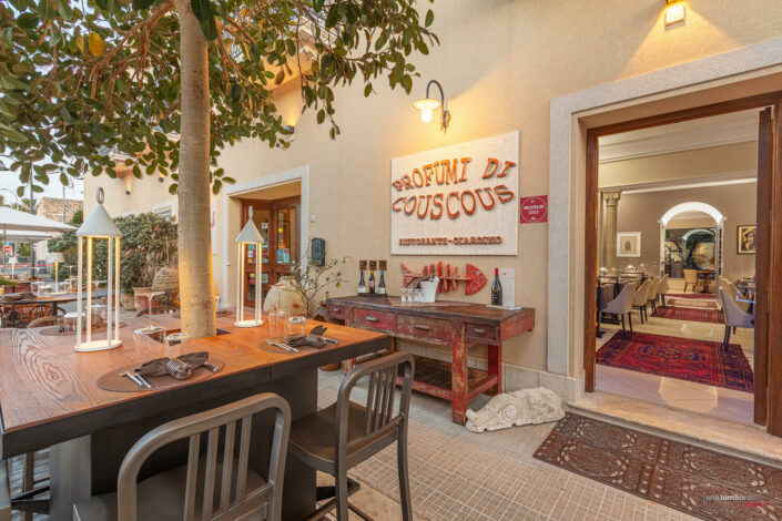 Trapani foto d'interni per ristorante a San Vito in Sicilia del fotografo Nino Lombardo