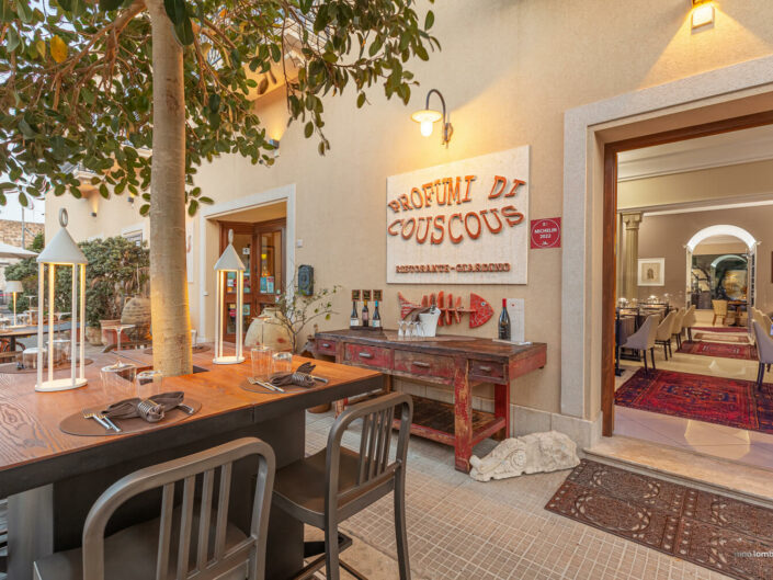 Trapani foto d'interni per ristorante a San Vito in Sicilia del fotografo Nino Lombardo