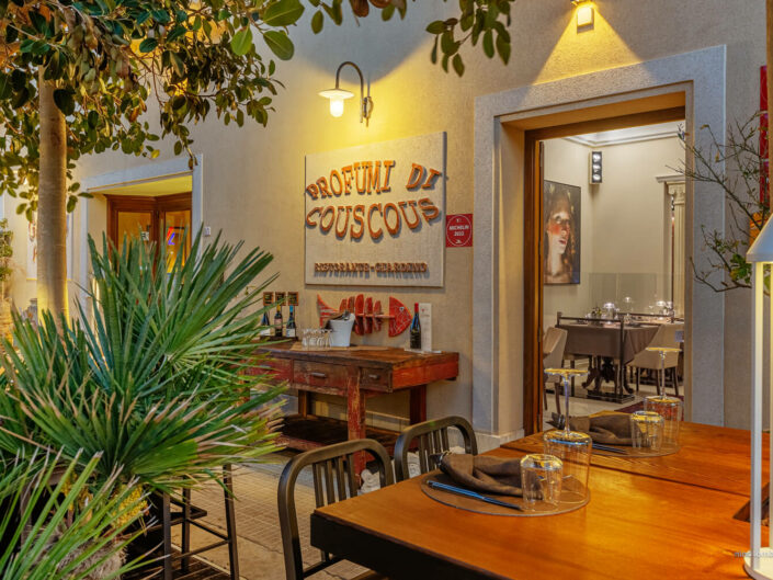 Trapani foto d'interni per ristorante a San Vito in Sicilia del fotografo Nino Lombardo