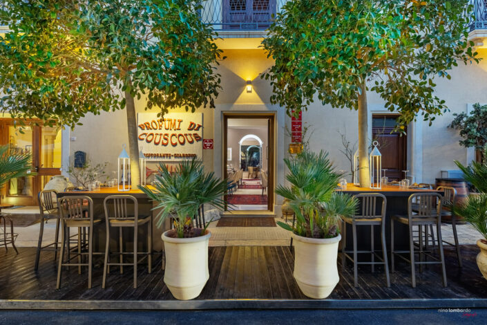 Trapani foto d'interni per ristorante a San Vito in Sicilia del fotografo Nino Lombardo