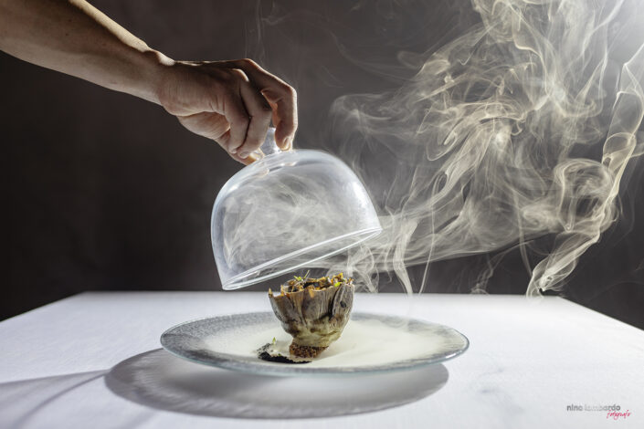 Trapani foto food per ristorante Michelin in Sicilia del fotografo Nino Lombardo