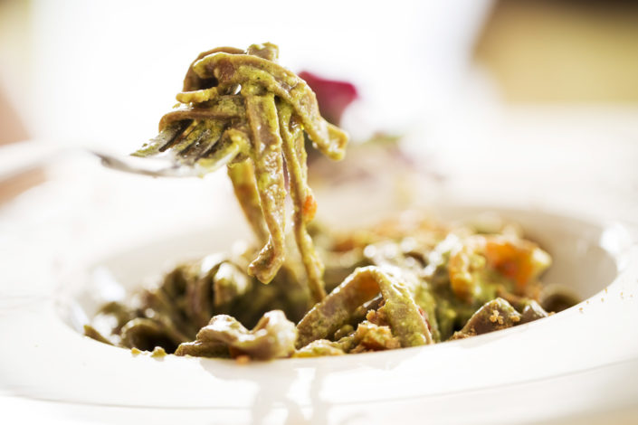 Fotografo per ristoranti food piatti gourmet.Fotografia dei Pizzoccheri