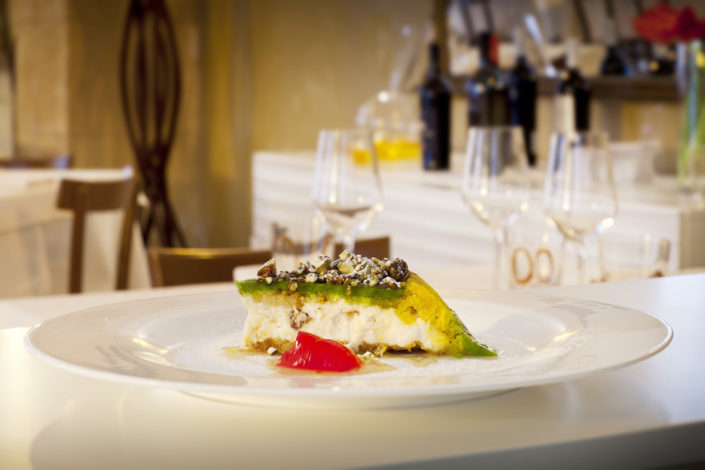 cassata siciliana del Ristorante Serisso di Trapani Servizio Fotografico Fotografia Food