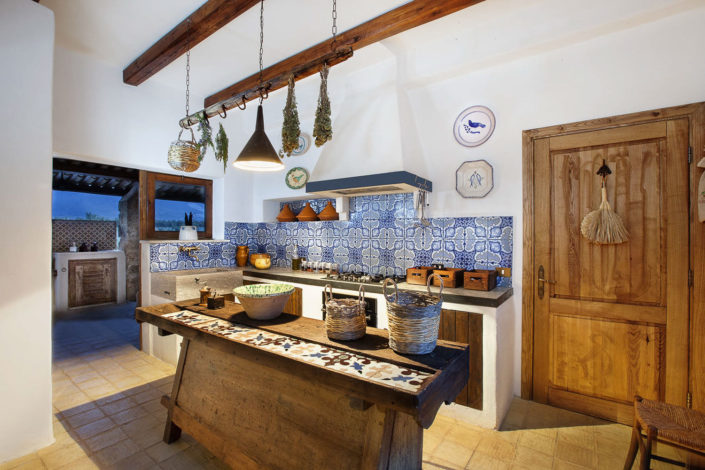 Fotografo per alberghi ha realizzato in una Cucina rustica di una dimora di charme in Sicilia