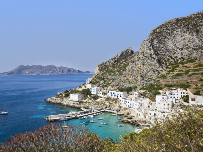 Immagina Foto per arredo moderno o classico stampata su tela o su pannello in vari formati Levanzo dall'alto