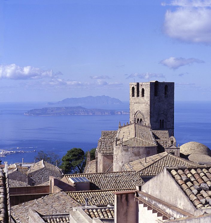 Stampa su tela, Erice in Foto per arredo moderno o classico stampata su tela o su pannello in vari formati