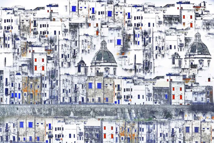 Stampa fotografica su tela o pannello di una foto rivista da Nino Lombardo Fotografie in varie dimensioni per arredare