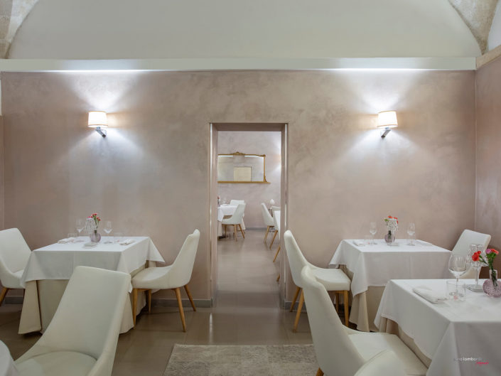 Trapani foto interni ristorante fotografo architettura d'interni in Sicilia Nino Lombardo