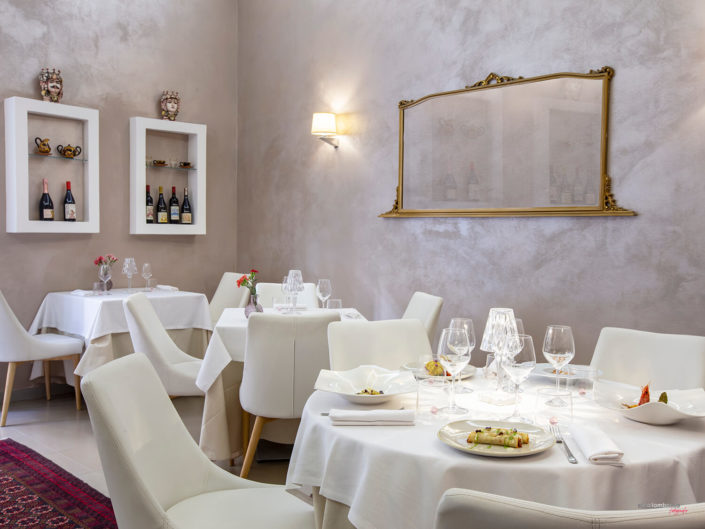 Trapani foto interni ristorante fotografo architettura d'interni in Sicilia Nino Lombardo