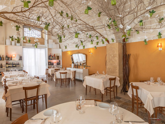 Trapani foto interni ristorante fotografo architettura d'interni in Sicilia Nino Lombardo