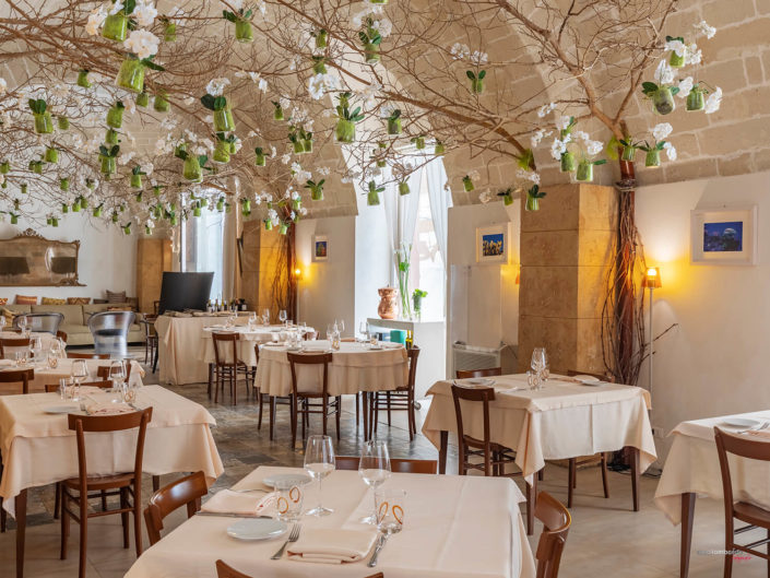 Trapani foto interni ristorante fotografo architettura d'interni in Sicilia Nino Lombardo