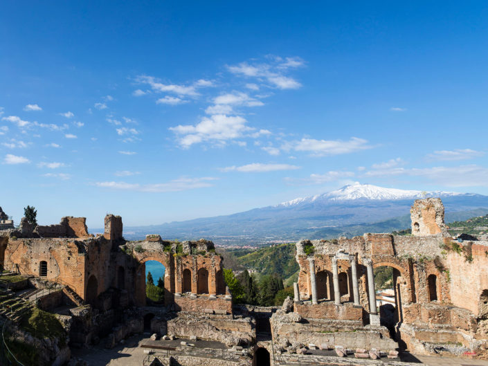 Teatro Greco di Taormina Fotografia Di Viaggio