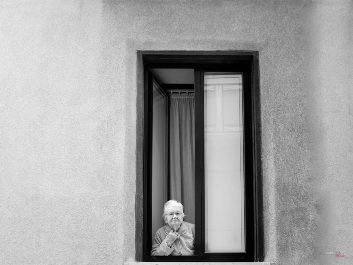 Donne anziane Siciliane Fotografia di Viaggio in Trapani Sicilia