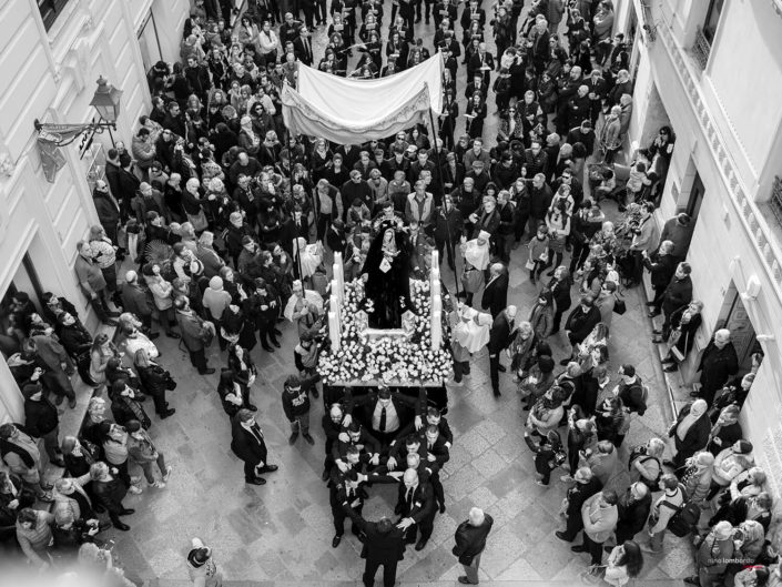 Sicilia Processione Pasquale durante la Settimana Santa a Trapani