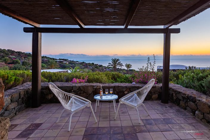 Fotografia resort a Pantelleria di Nino Lombardo