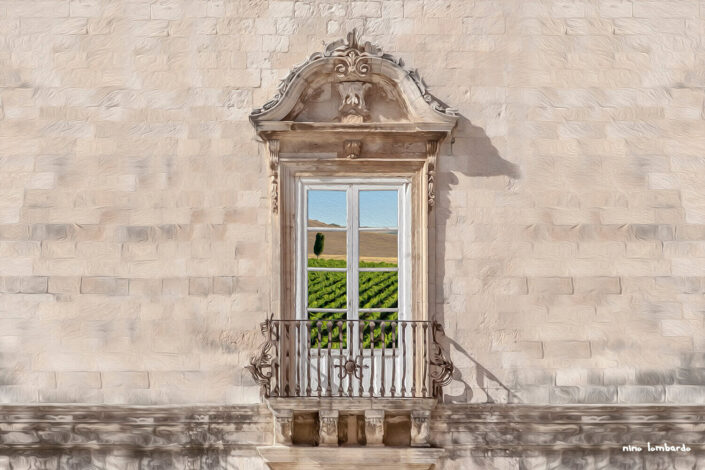 Finestre sul Mediterraneo foto quadri stampati su tela artigianali originali Sicilia di Nino Lombardo